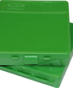 MTM 100 Round Flip-Top Ammo Box 40/45/10MM Cal Green Round Flip-Top Box 12 81IvCuMFk0L