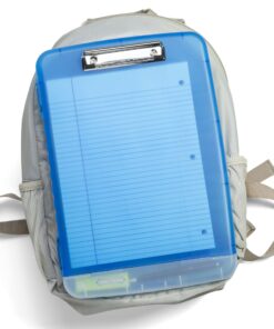 Officemate OIC Slim Clipboard Storage Box Blue 36 81IvQPsuU9L