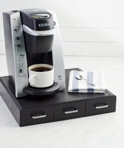 Amazon Basics Coffee Pod Storage Drawer for K-Cup Pods, 36 Pod Capacity, Black 22 81Ix5DsZ0VL