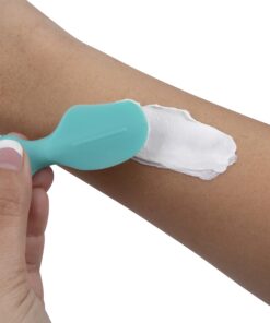 Dr. Talbot's Diaper Cream Brush for Babies - Diaper Rash Cream Applicator with Suction Base and Hygienic Case - Mini Size - Aqua Blue 29 81IyVjdZ L