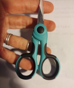 SINGER 00557 4-1/2-Inch ProSeries Detail Scissors with Nano Tip, Teal 1-Pack 42 81Iycxk2daL