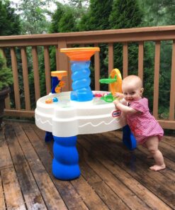 Little Tikes Spiralin' Seas Waterpark Play Table, Multicolor Fine 28 81IztGzFUxL