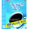 NatraTaste Blue Zero Calorie Sweetener, Bulk Sugar Substitute for Coffee, Iced Tea, Lemonade, Hot & Cold Drinks, Baking, Cooking, Low Carb, Vegan, Sugar Alternative, 120 Packets Value Box (12 pack) 120 Count (Pack of 12) 8 81J 1uWo6GL