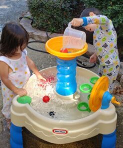 Little Tikes Spiralin' Seas Waterpark Play Table, Multicolor Fine 41 81J0HaaeSQL