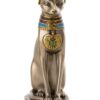 Top Collection Goddess Bastet Statue - Ancient Egyptian Goddess of Protection Sculpture in Premium Cold Cast Bronze - 8-Inch Collectible Fertility Cat Figurine 2 81J1NPnFHiL