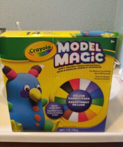 Crayola Model Magic Deluxe Variety Pack Kids Modeling Clay Alternative, Assorted Colors, (14 Pack), 7 oz 14Ct 26 81J1lWI0qhL