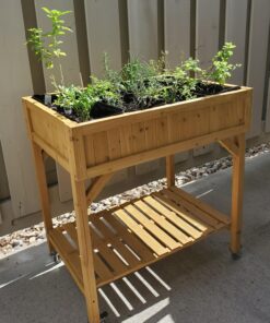 VegTrug 8 Pocket Herb Garden Brown 45 81J2N2eF7xL