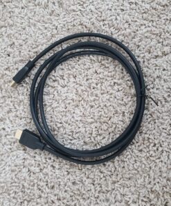 Amazon Basics High-Speed HDMI Cable For Television, A Male to A Male, 18 Gbps, 4K/60Hz, 6 Feet, Black 1 30 81J2ssKQXJL