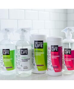 Better Life All Purpose Cleaner - Multipurpose Home and Kitchen Cleaning Spray for Glass, Countertops, Appliances, Upholstery & More - Multi-surface Spray Cleaner - 32oz (Pack of 2) Unscented Unscented 32 Ounce (Pack of 2) 27 81J2tTjwCCL 1