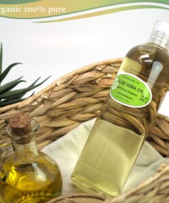 Dr Adorable - 16 oz - Aloe Vera Oil - 100% Pure Natural Organic 16 Fl Oz (Pack of 1) 7 81J3EGWHjpL