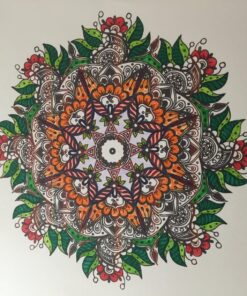Mandala Coloring Book: 100+ Unique Mandala Designs and Stress Relieving Patterns for Adult Relaxation, Meditation, and Happiness (Magnificent Mandalas) Paperback, Large Print 114 81J4cwZWm2L