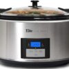 Maxi-Matic Elite Platinum MST-900VXD 8.5-Quart Stainless Steel Programmable Slow Cooker w/Locking Lid, Black 14 81J4o3pyWvL