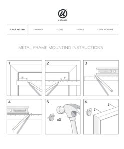 U Brands Cork Bulletin Board, 35 x 35 Inches, Silver Aluminum Frame (2877U00-01) 35'' x 35'' 11 81J5rrza9KL