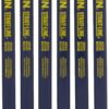 IRWIN Carpenter Pencil, Medium Lead, 6-Piece (66400) Regular Carpenter's Pencil 15 81J6ACMdLfL