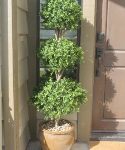 Silk Decor 1 4'TRI Ball Boxwood TOP.(P) GRTT Greenery, 48-in, Two Tone Green 27 81J6NrNVT3L