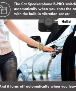 Alternative view of VeoPulse Car Speakerphone B-PRO 2 Hands-Free kit, 6W Hi-Fi Speakers, with Bluetooth Automatic multipoint Cellphone Connection
