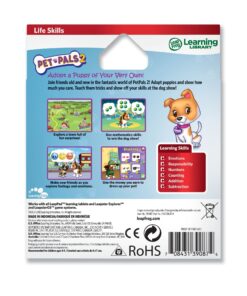 LeapFrog Pet Pals 2 Learning Game (works with LeapPad Tablets, LeapsterGS, and Leapster Explorer) 7 81J8Xz8hs1L