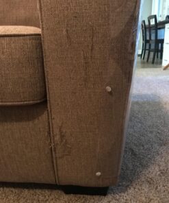 Furniture Defender Cat Scratch Deterrent - 2 no-Adhesive Guards per Package - How to Love Your cat by Protecting Your upholstered Furniture - Cat Scratch Furniture Protector - Made in The USA 31 81J8ZsdLCfL