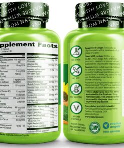 NATURELO One Daily Multivitamin for Men 50+ - with Vitamins & Minerals + Organic Whole Foods - Supplement to Boost Energy, General Health - Non-GMO - 60 Capsules - 2 Month Supply 60 Count (Pack of 1) 14 81JCIfrCVHS