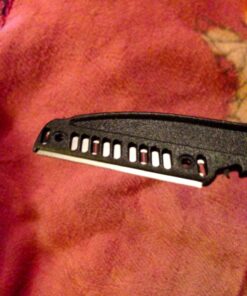 Beard Shaping Tool Razor Mustache - Straight Edge Travel Razors For Bags Grooming Kit Blade Trimmer For Men After Black Color Dye Balm Oil Wash Replacement Disposable Stainless Steel Eyebrow Clippers 46 81JCq4PVUL