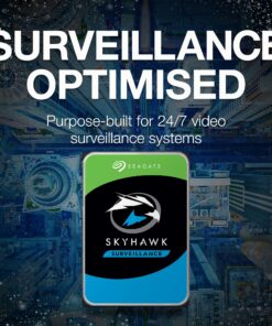 Alternative view of SEAGATE ST4000VX007 Skyhawk 4TB Surveillance Hard SATA 6Gb/s 64MB Cache 3.5-Inch Internal Drive-Frustration Free Packaging (ST4000VXZ07) Mechanical Hard Disk HDD