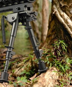 CVLIFE 6-9 Inches Bipod Picatinny Bipod with Adapter Black 37 81JDSsfRHdL