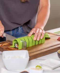 SushiQuik | Sushi Making Kit | BEST Sushi Kit for Beginners and Kids | FULL Kit Includes Rice Spreading Training Frame | Sushi Rolling Kit | Sushi Mat Original Kit 27 81JDtxl14nL 1