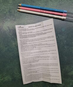 Clover Water Soluble Pencil-White, Pink & Blue 18 81JFEWqrw9L