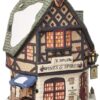 Department 56 Dickens' Village E Tipler Agent Wine Spirits Building, Porcelain 6.89 Inch