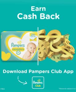 Pampers Swaddlers Disposable Baby Diapers, Economy Pack Plus, Size 3, 162 Count (Pack of 1) 22 81JFZAlDRrL