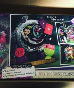 Mattel Ever After High Way Too Wonderland High and Raven Queen Playset, 6 years and up 44 81JFaexnxtL