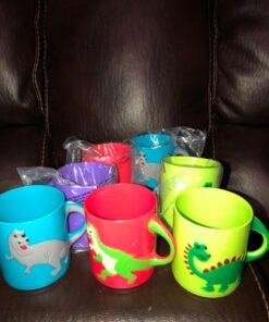 Rhode Island Novelty Dinosaurs Mugs Assorted Colors and Designs One Dozen 24 81JIkyIzzL