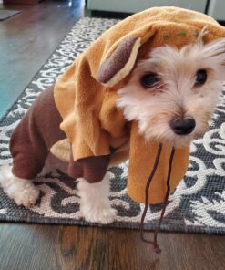 Rubie's Star Wars Ewok Pet Costume, Small S (Neck: 12", Girth: 17", Back: 11") 1 36 81JJEBL2WEL