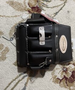 McGuire-Nicholas 526-CC Brown Professional Electrician'S Pouch, oil tanned leather 42 81JJmX5QfKL