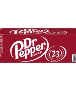 Dr Pepper Soda, 12 fl oz cans, 12 pack Regular 12 Fl Oz (Pack of 12) 38 81JKCBDanNL