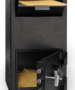 Templeton Safes Large Depository Drop Slot Safe with Electronic Keypad Combination with Key Backup, 1.4 CBF Large - 1.4 CBF 10 81JKJ3GCV2L