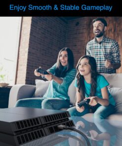 BlueRigger 4K HDMI Cable (25FT,4K 60Hz HDR, High Speed 18 Gbps, eARC, Nylon Braided Cord) - Compatible with PS5, PS4, Xbox, Roku, Apple TV, HDTV, Blu-ray, PC 20 81JLciRoJL