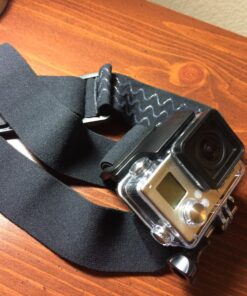 GoPro Head Strap with QuickClip - Official GoPro Mount,Black Headstrap Mount + Quick Clip 28 81JMP5eKUkL