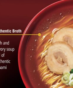 Nissin RAOH Ramen Noodle Soup, Miso, 3.77 Ounce (Pack of 6) 1 Count (Pack of 6) 19 81JPGjLbE6L