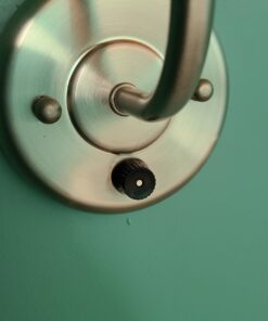 Creative Hobbies 5 Pack of Rotary Style On/Off Canopy Light Switch, Lamp Switch, 3/1 amps at 125/250V, Metal Bushing with 6 Inch Wire Leads Stripped Ends 37 81JQ9 Wx aL