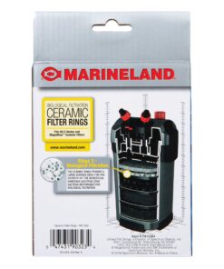 Alternative view of MarineLand Ceramic Filter Rings 140 Count, Supports Biological aquarium Filtration, Fits C-Series And Magniflow, 140 rings (PA11484)