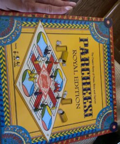 Winning Moves Games Parcheesi Royal Edition for age 8 and Up , Multicolor (6106) 30 81JQX3 g8RL