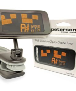Peterson StroboClip HD Clip-On Tuner | Guitar, Bass, Violin, Ukulele, Harp, Brass, Woodwind, Orchestral Black 21 81JQokvx4nL
