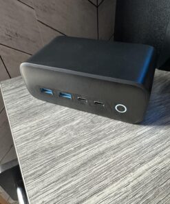 Anker 525 Charging Station, 7-in-1 USB C Power Strip for iphone13/14, 5ft Extension Cord with 3AC,2USB A,2USB C,Max 65W Power Delivery Desktop Accessory for MacBook Pro, Home, Office (Phantom Black) Phantom Black-Round Extension Cord 32 81JRD1phQyL