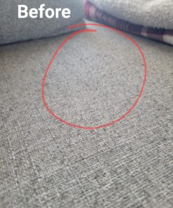 BEAUTURAL Fabric Shaver and Lint Remover, Sweater Defuzzer with 2-Speeds, 2 Replaceable Stainless Steel Blades, Battery Operated, Remove Clothes Fuzz, Lint Balls, Pills, Bobbles Gray Standard 44 81JRidMQC4L