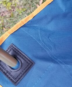 Quik Shade MAX Shade Relaxing Chair With Cup Holders, Foldable, Aluminum, Blue 60 81JRzh2IgrL