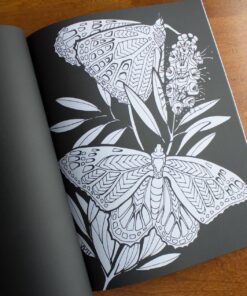 Adult Coloring Book: Midnight Edition: 29 Animal Designs for Stress Relief (Unibul Press Coloring Books) Paperback 33 81JSduSVJFL