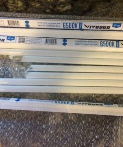 VIVOSUN T5 Grow Light Bulbs 54W 6500K HO Fluorescent Tubes Light Bulbs, Cool White T5 Bulb for 46 Inches T5 Light Fixtures, T5 Grow Lights for Indoor Plants, Pack of 5 54.0 Watts 29 81JSu2CqC9L