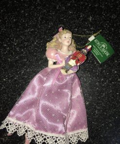 Kurt Adler C7174 Clara Holding Nutcracker Christmas Ornament 15 81JU6h4vIRL