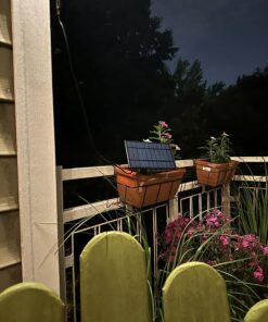 Sunlitec Solar String Lights Waterproof LED Indoor/Outdoor Hanging Umbrella Lights with 25 Bulbs - 27 Ft Patio Lights for Deckyard Tents Market Cafe Gazebo Porch Party Decor 25 Light Bulb 41 81JV1ruJquL